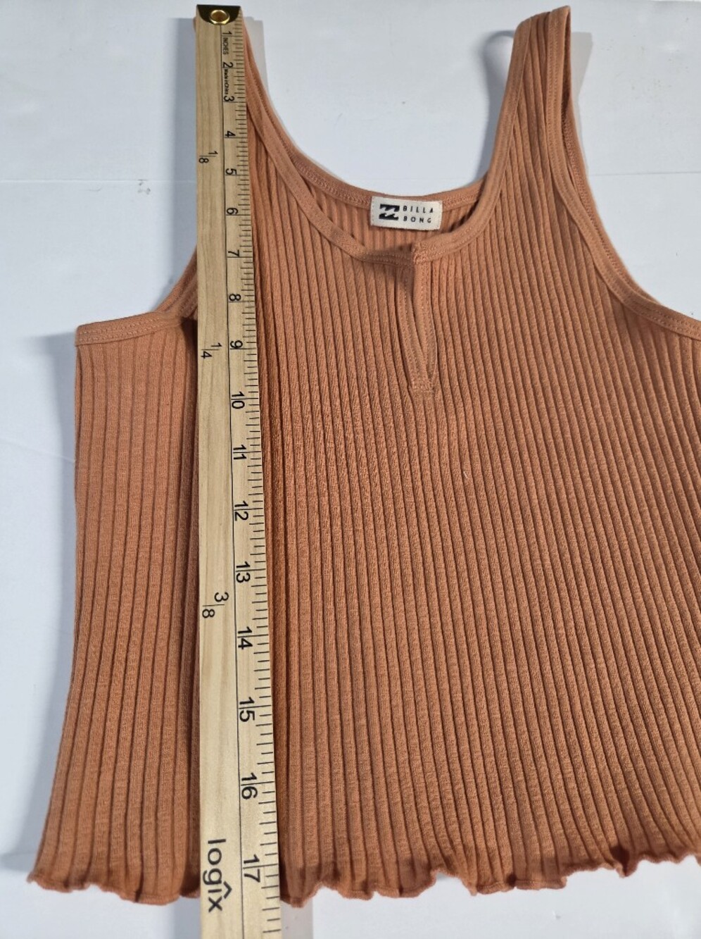 Billabong Ribbed Wide-Leg Pants & Tank Set - Rust Orange - Picture 10 of 15